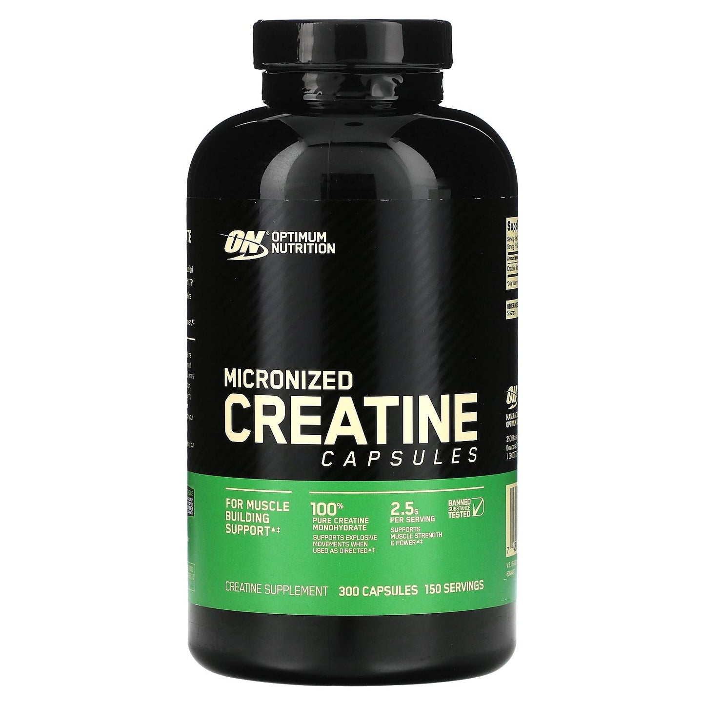 Micronized Creatine, 300 Capsules