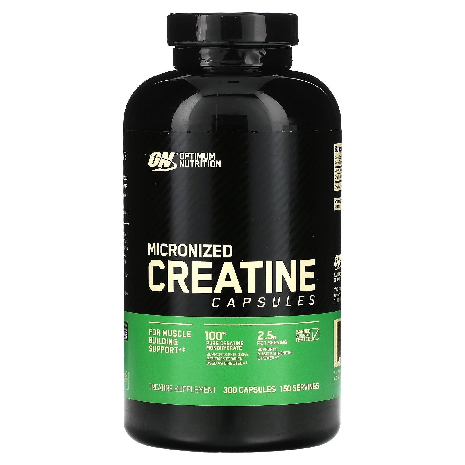 Micronized Creatine, 300 Capsules