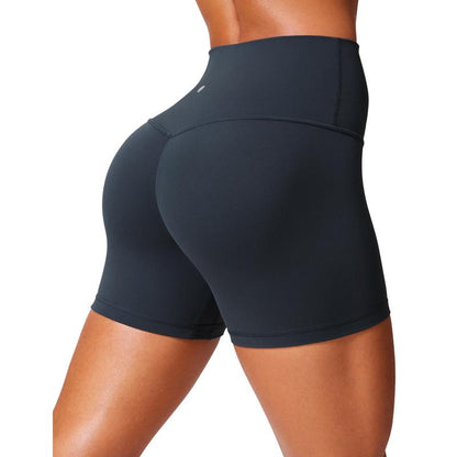 CRZ YOGA Secretsculpt Womens Butterlift High Waist Scrunch Butt Biker Shorts 4 Inches - No Front Seam Workout Gym Booty