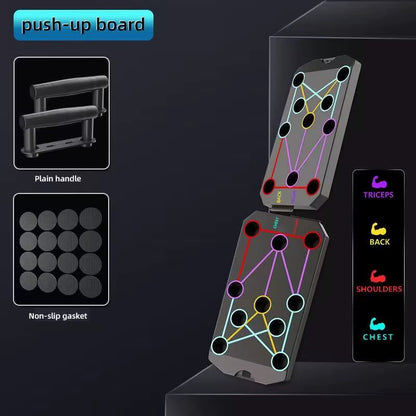 Folding Push-Up Board Support Muscle Exercise Multifunctional Table Portable Fitness Equipment Abdominal Enhancement Support