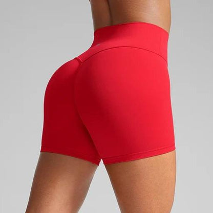 CRZ YOGA Secretsculpt Womens Butterlift High Waist Scrunch Butt Biker Shorts 4 Inches - No Front Seam Workout Gym Booty