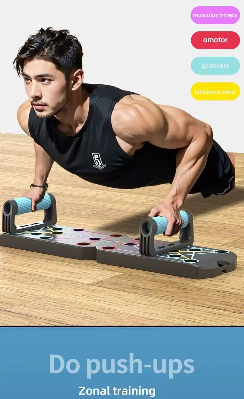 Folding Push-Up Board Support Muscle Exercise Multifunctional Table Portable Fitness Equipment Abdominal Enhancement Support