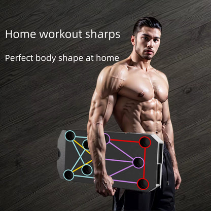 Folding Push-Up Board Support Muscle Exercise Multifunctional Table Portable Fitness Equipment Abdominal Enhancement Support